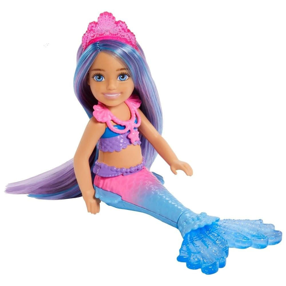 Barbie Mermaid Power Chelsea Cabelo Roxo - Mattel