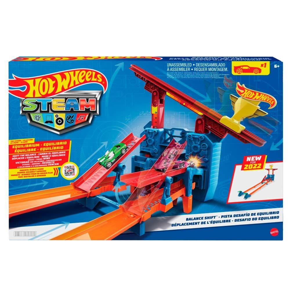 Hot Wheels Steam Pista Desafio do Equilibrio - Mattel