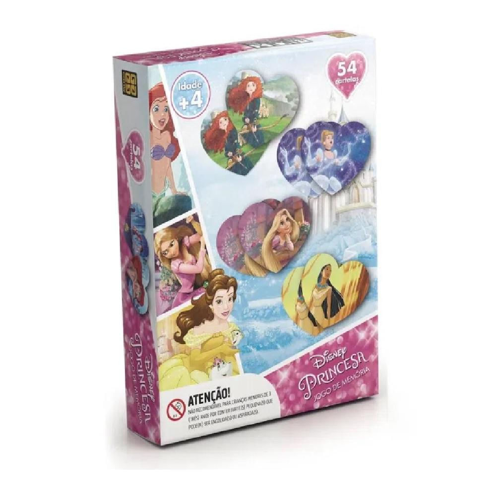 Jogo da Memória Princesas Disney - Grow