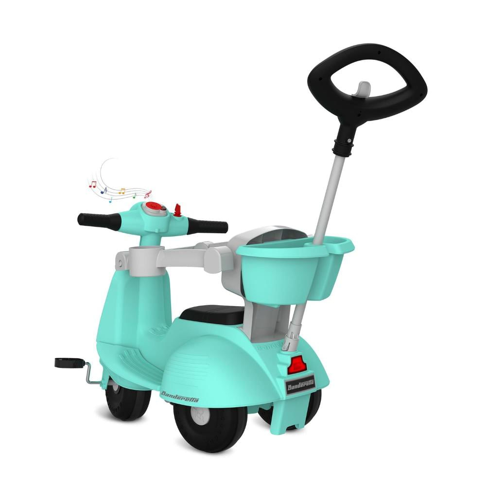 Triciclo Banderetta Passeio Pedal Turquesa - Bandeirante