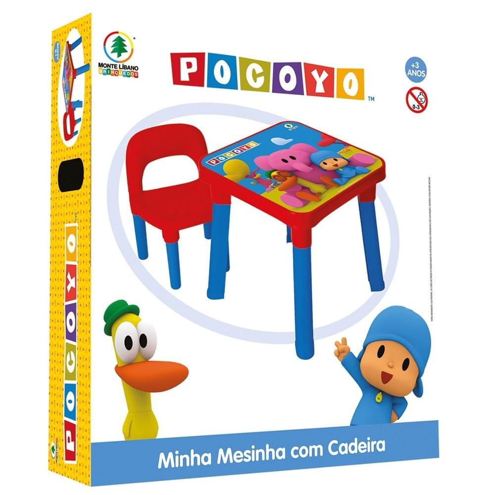 Pocoyo Minha Mesinha com cadeira - Monte Líbano