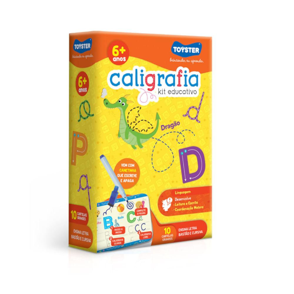 Kit Educativo Caligrafia Inglês - Toyster