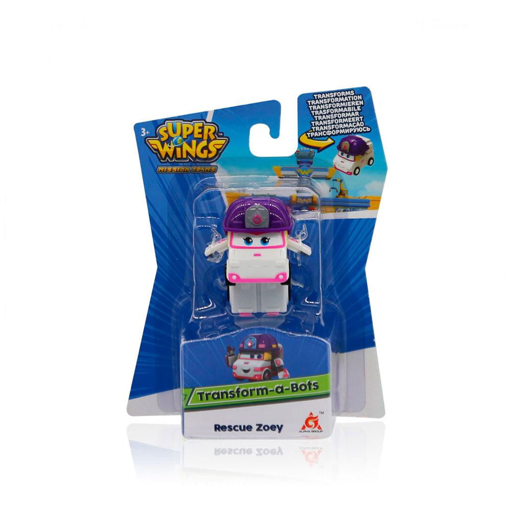 Super Wings Mini Change'Em Up Rescue Zoey - Fun Divirta-se