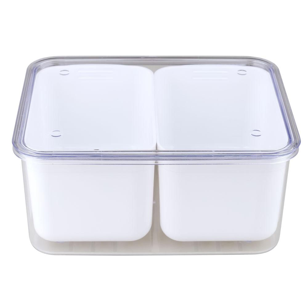 Organizador de Geladeira 2.7L com 2 Cestos Sempre Seco Arthi 3283