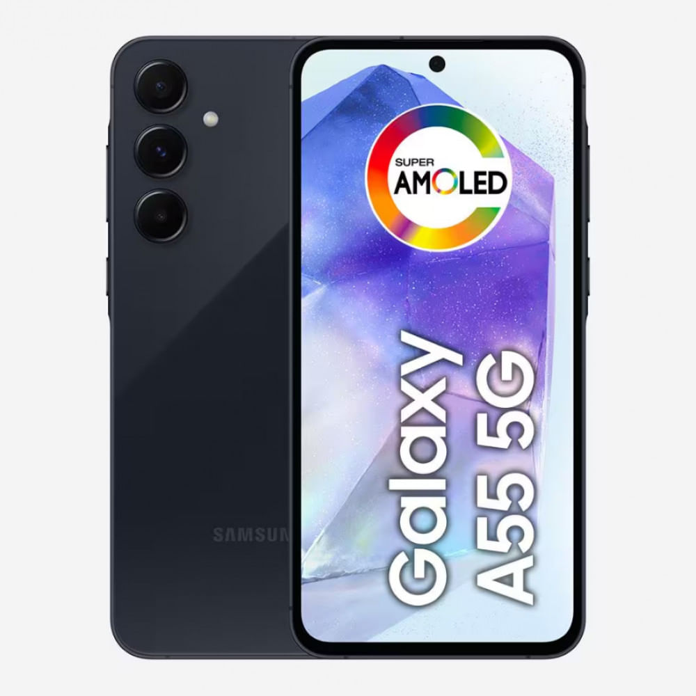Smartphone Samsung Galaxy A55 5G 256GB 8GB RAM Câmera Tripla Traseira de até 50MP Selfie de 32MP Tela Super AMOLED 6.6