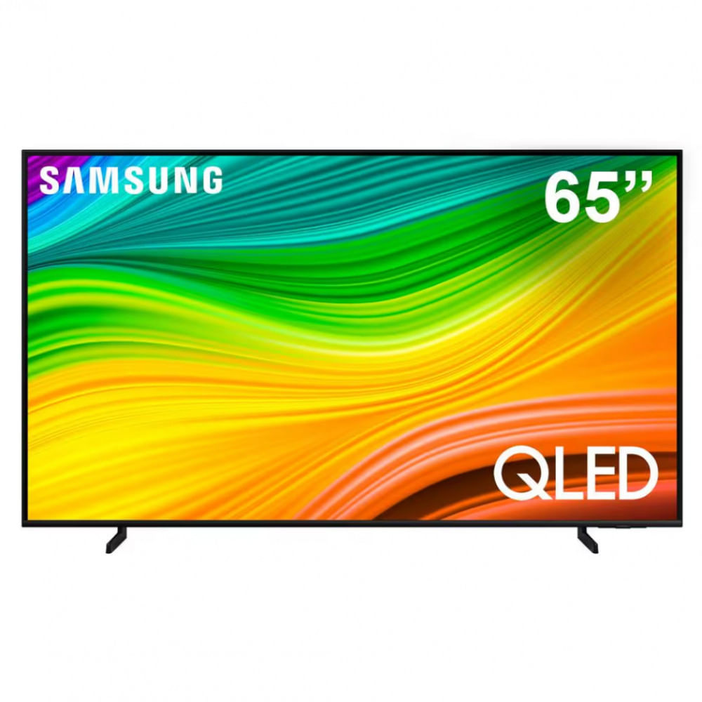 Smart TV QLED 65 4K Samsung 65Q60D Gaming Hub, AI Energy Mode, Alexa built in, Wi-Fi Bluetooth USB