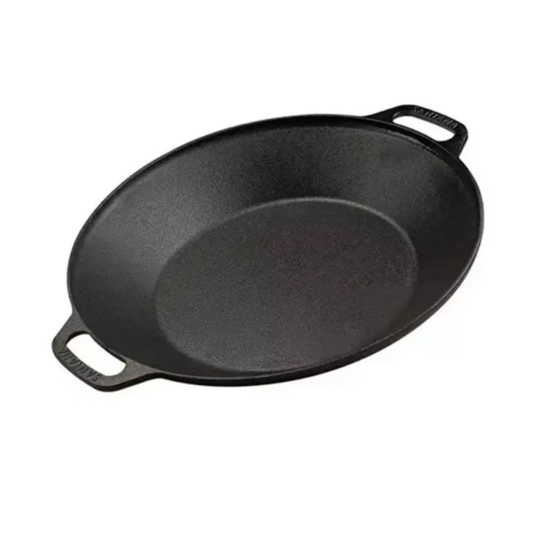 Tacho de Ferro Fundido Grande com Duas alças 44cm 8,5 lts - Santana