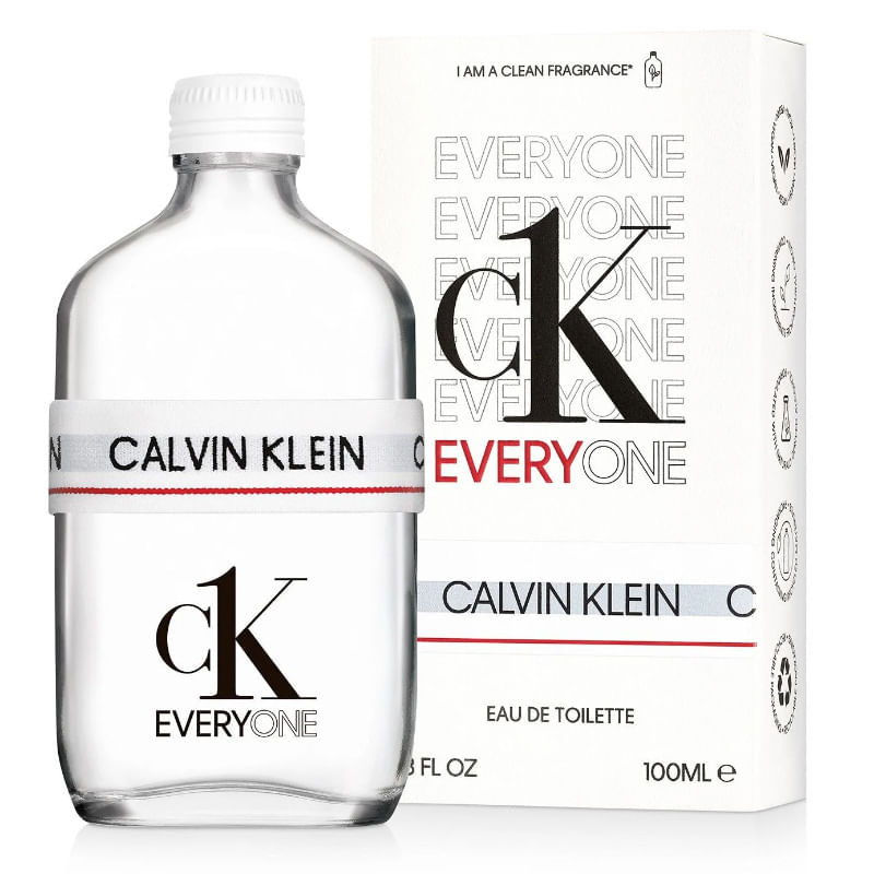 Perfume Everyone Calvin Klein Edt Unissex 100ml Selo Adipec