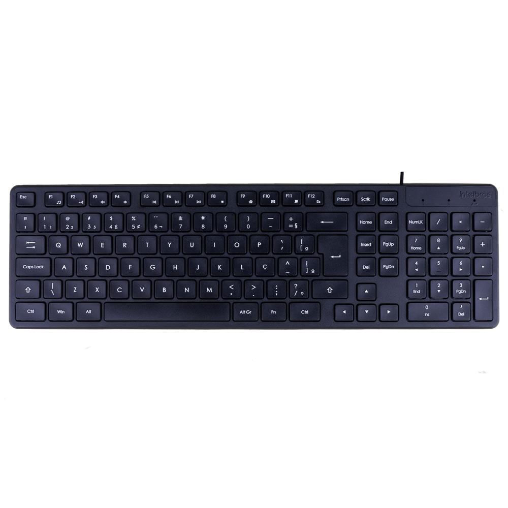 Teclado USB Intelbras TCI10 Preto