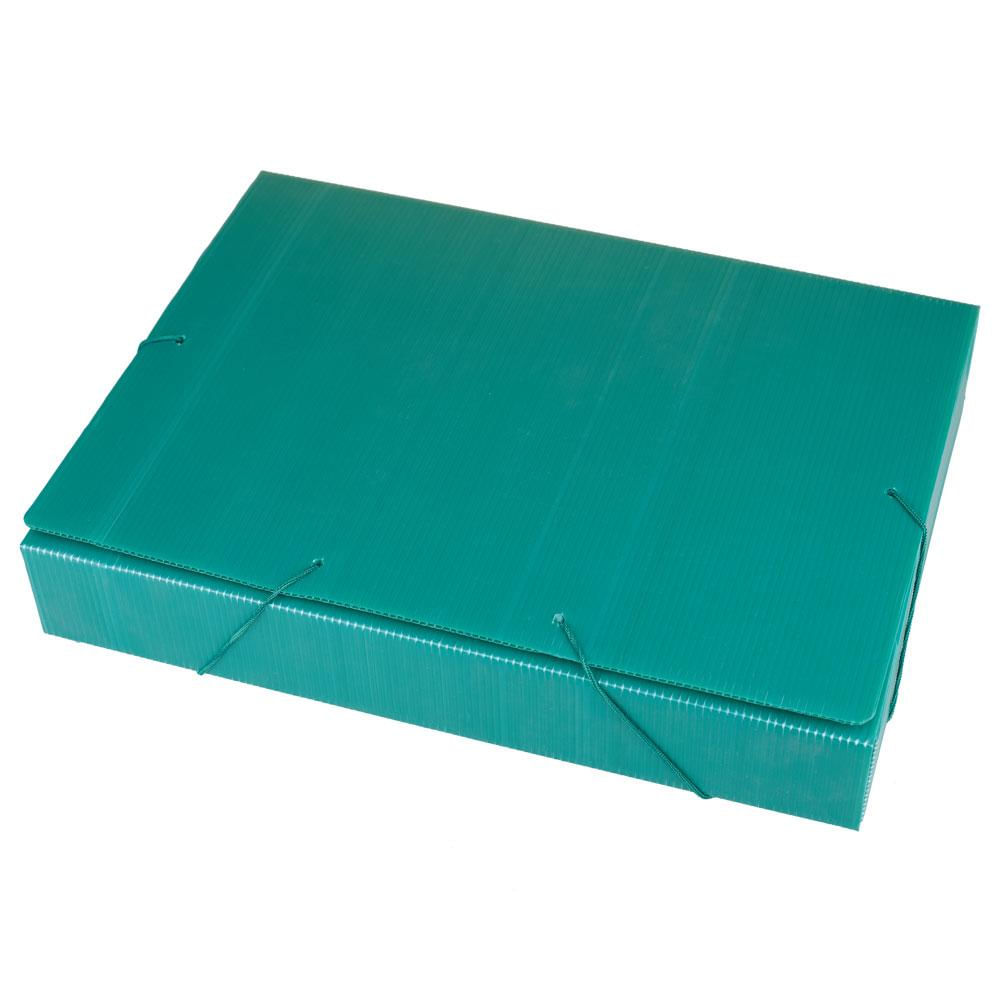 Pasta Escolar Dello com Elástico 5.5cm Verde