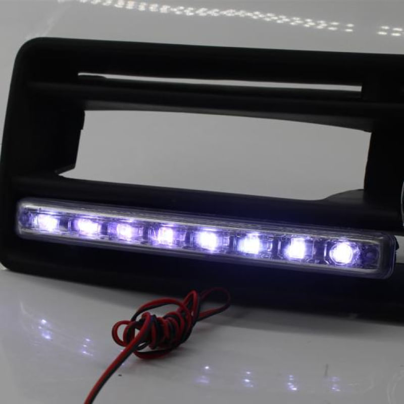 2 Peças de Farol de Neblina LED Super Brilhante para VW Bora 99-04