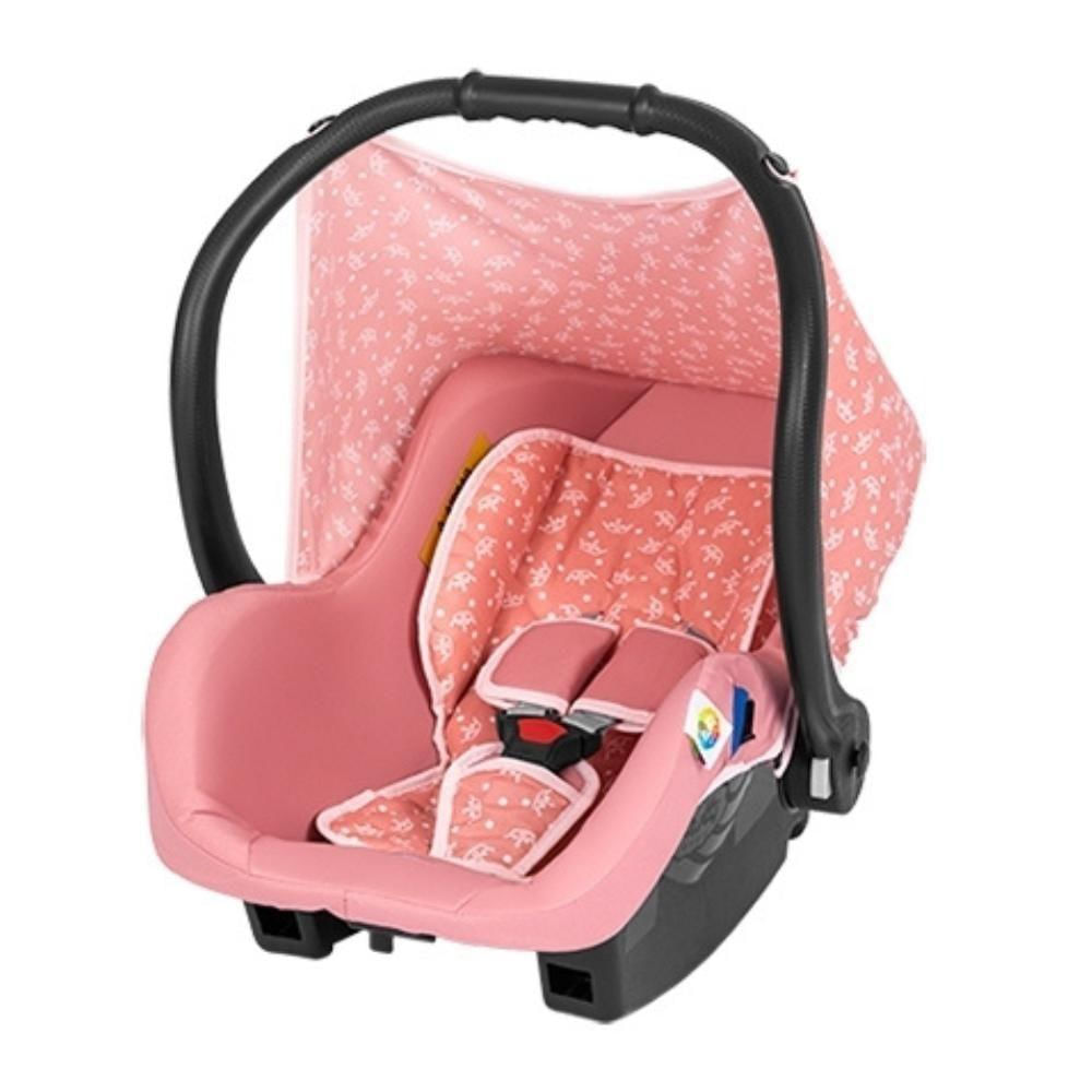 Bebê Conforto Tutti Baby Solare 0 A 13kg Cadeirinha De Carro Rosa