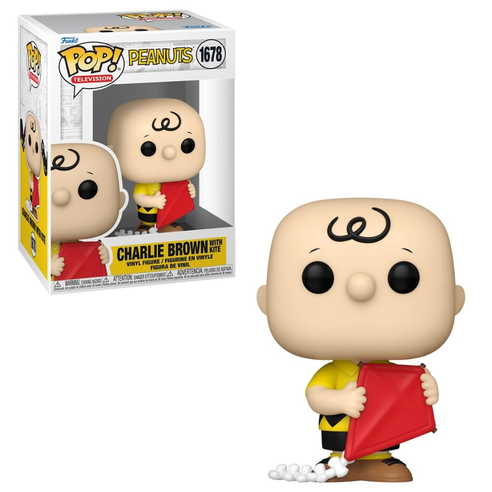 Boneco Funko Pop! Snoopy - Charlie Brown com Pipa