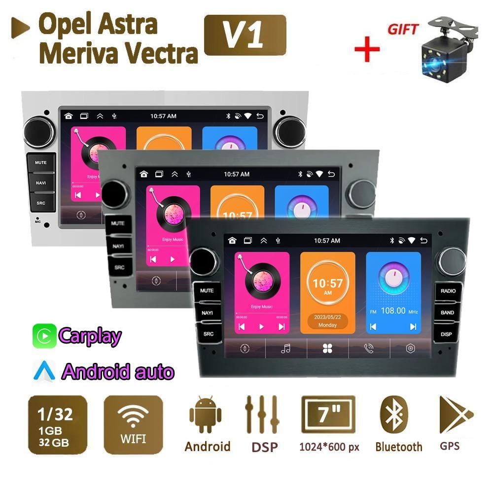 Reprodutor de Mídia Automotivo para Opel Vauxhall Astra Antara Meriva