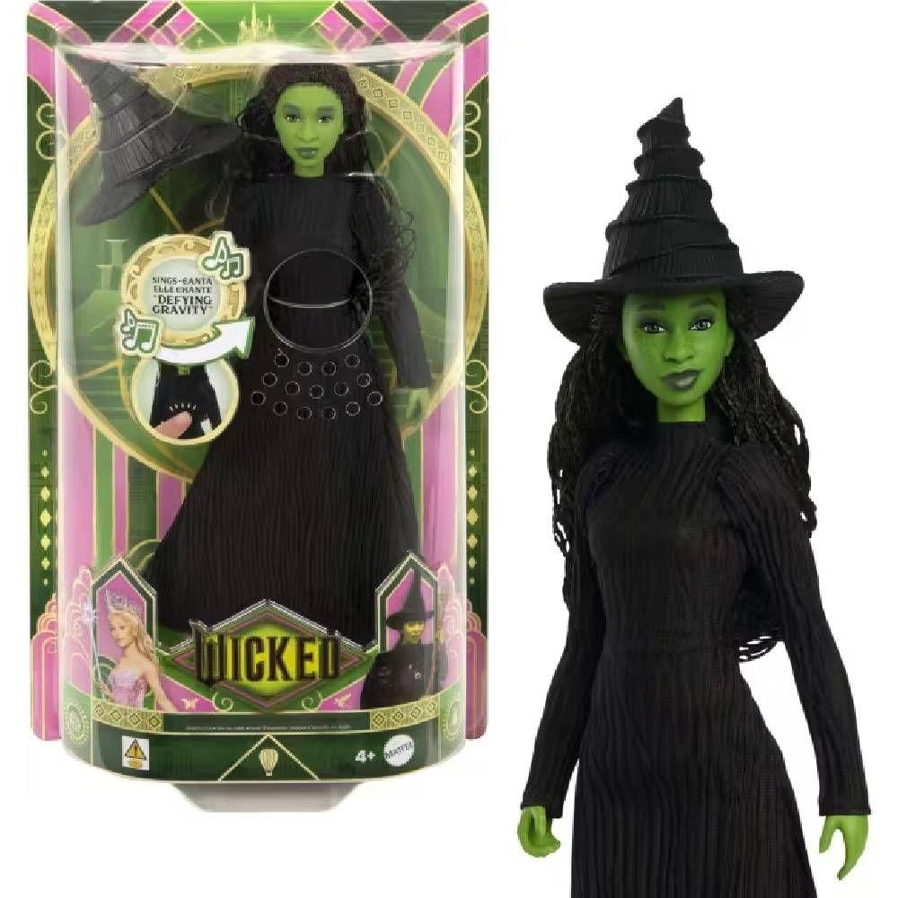 Wicked Boneca Elphaba com Canções - Mattel