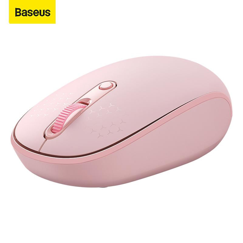 Mouse Sem Fio Bluetooth Baseus 1600DPI Silencioso com Receptor USB Nano