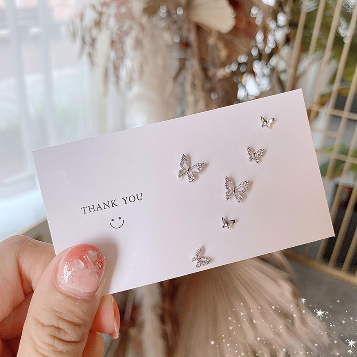 Conjunto de 6 Brincos de Cristal para Mulheres - Acessórios de Festa e Casamento A3