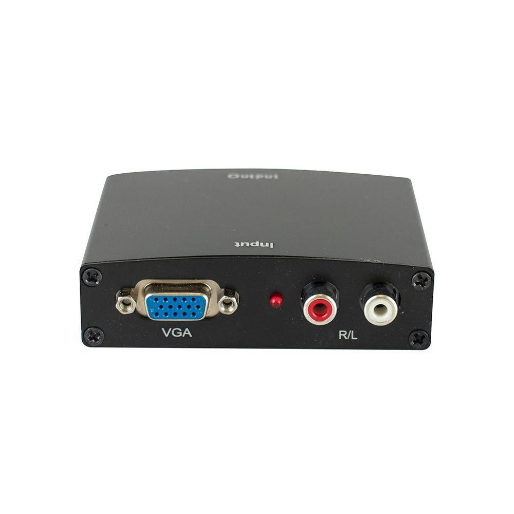 Conversor De Audio-video Evus C-090 Vga + Audio (rca) Para Hdmi