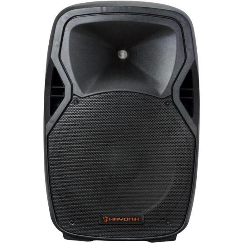 Caixa Acústica Hayonik Cpa 15600l Ativa 600w Bluetooth Preta [f002]