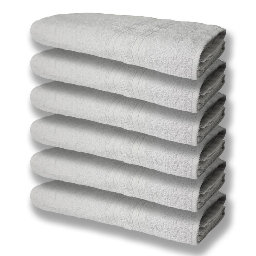 6 Toalhas Grande Super Felpudas e Grossa 80x150 Branco