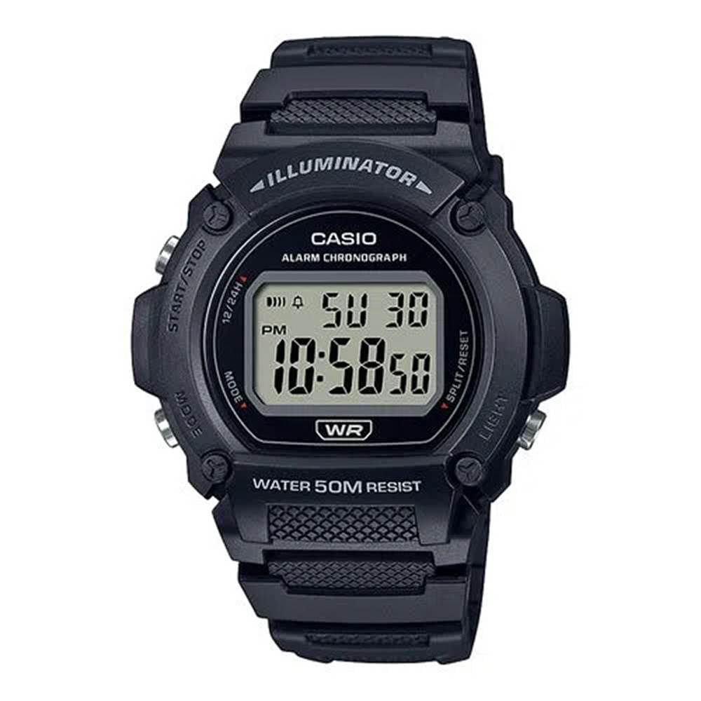 Relógio Casio Masculino Ref: W-219h-1avdf Digital Illuminator