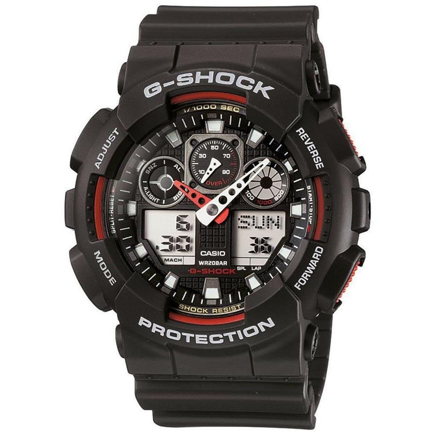 Relógio Casio Masculino Ref: Ga-100-1a4dr G-Shock Anadigi