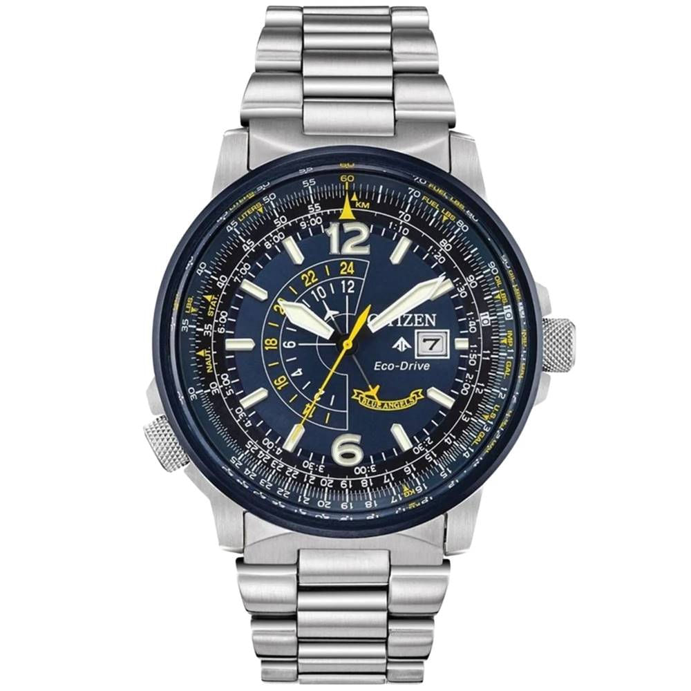 Relógio Citizen Masculino Ref: Tz31669f Ecodrive Solar Blue Angels