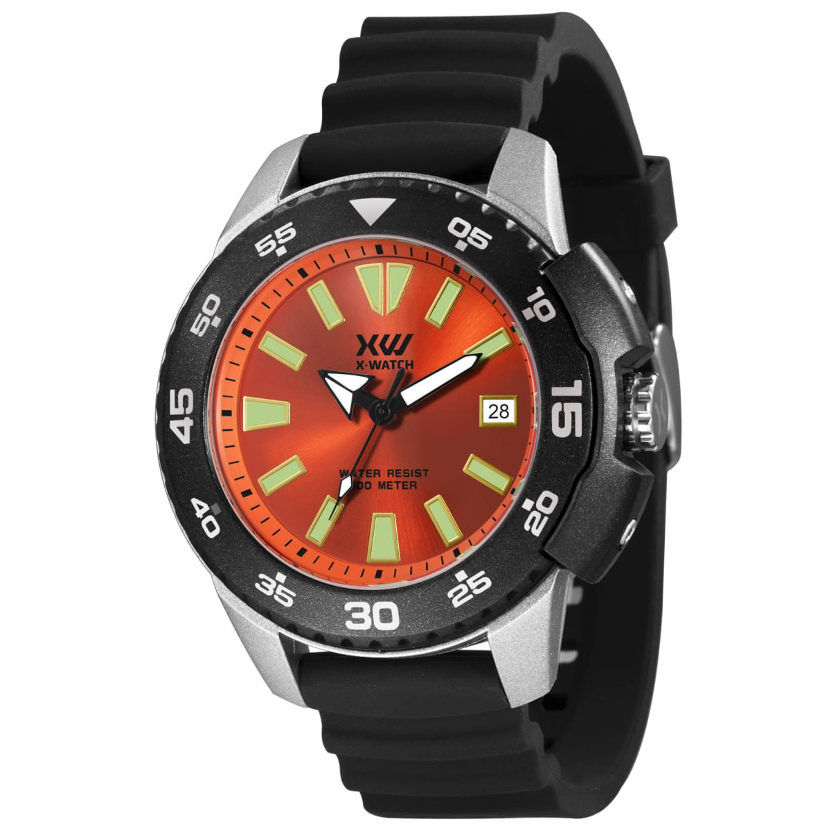 Relógio X-Watch Masculino Ref: Xmpp1086 O1px Esportivo Analógico Oversized