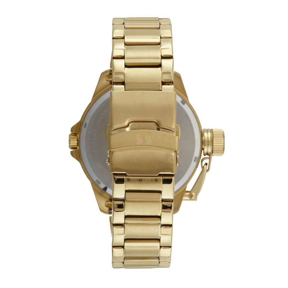 Relógio Seculus Masculino Ref: 77220gpsvda1 Dual Time Dourado