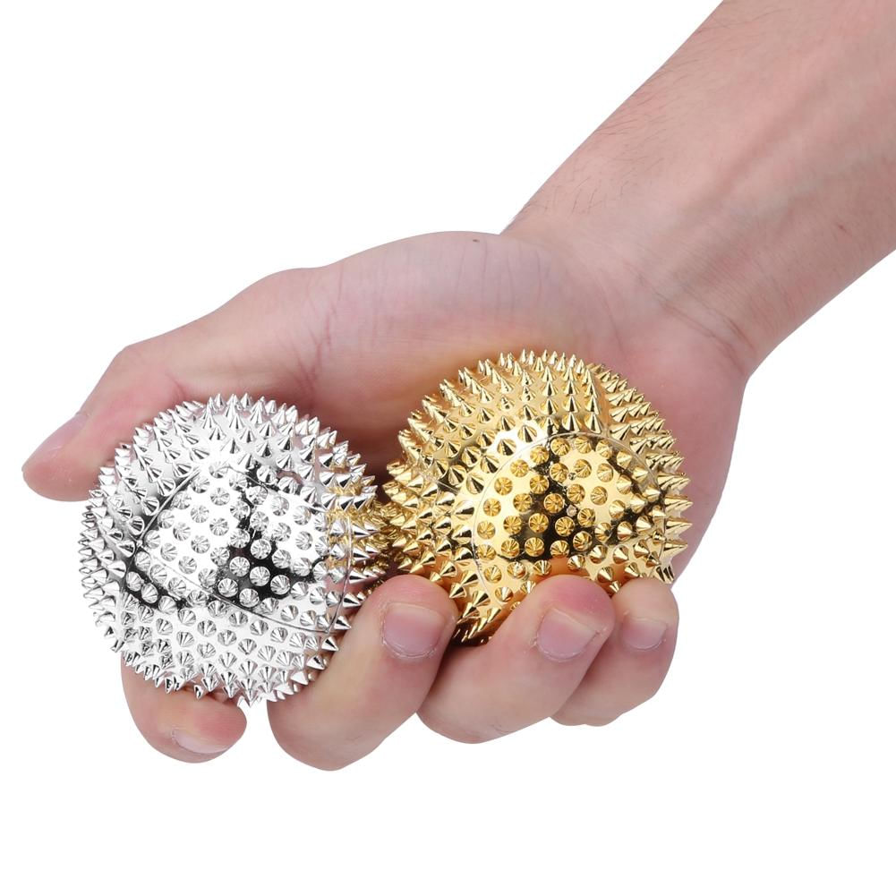 2 peças de Bola de Massagem Magnética Espinhosa para Terapia