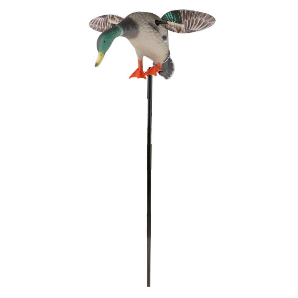 Decoy Elétrico de Pato para Jardim, Decoração e Pesca