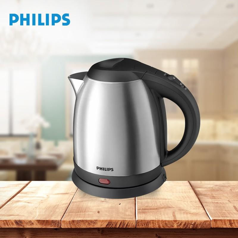 Chaleira Elétrica Philips 1.2L Aço Inoxidável com Proteção Contra Secagem e Superaquecimento