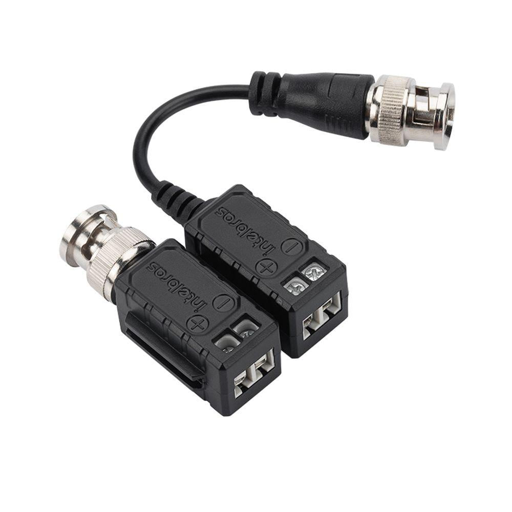 Conversor Balun Intelbras Cftv 4k Uhd | Vb 500 P G2 Passivo