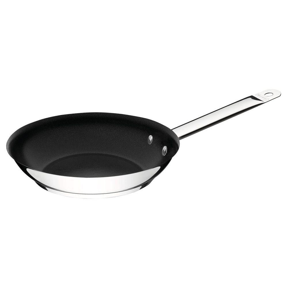 Frigideira Tramontina Professional Rasa Em Aço Inox 30 Cm 2,9 L