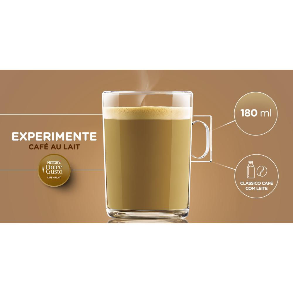 3 Cx Nescafé Café Capsula Au Lait Dolce Gusto Bebida Lactea