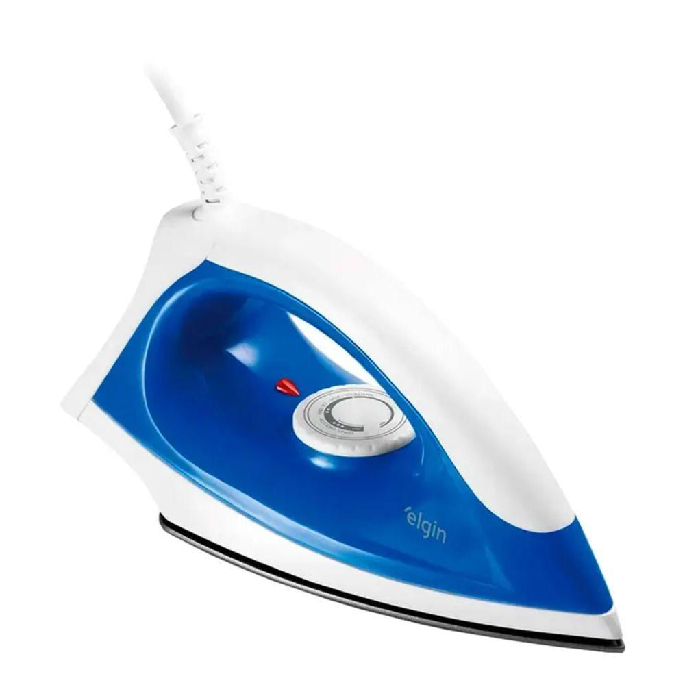 Ferro Seco Iron Force Plus Elgin - 42fse2001000 Branco-azul 110 Volts