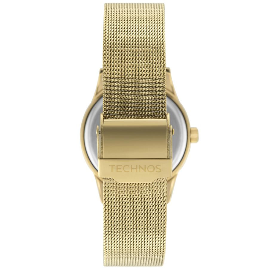 Relógio Technos Feminino Ref: 2035mus/1x Elegance Dourado