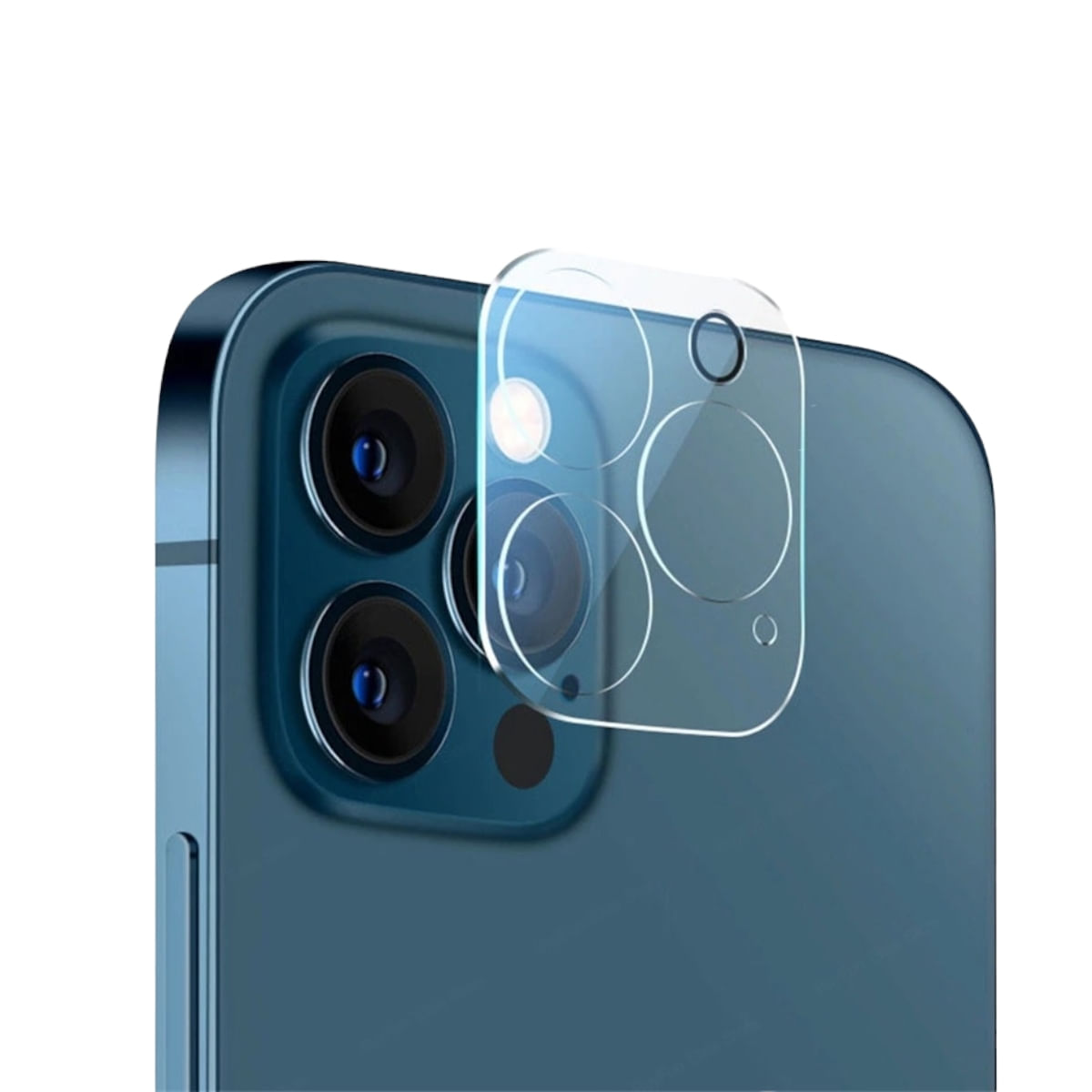 Encontraproduto.com.br - Película Câmera Para Iphone 14 Pro + Capa + Película 3d
