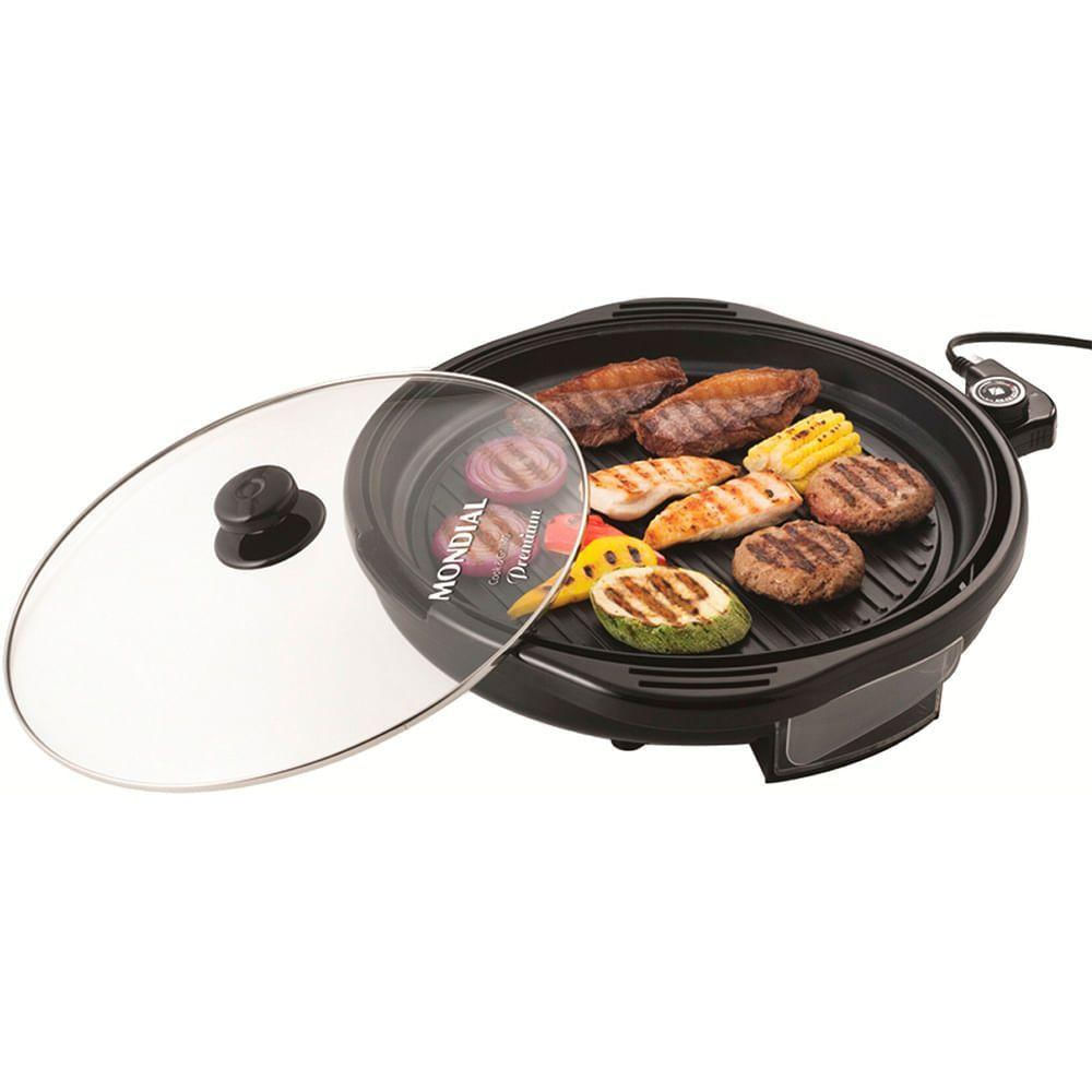 Grill Redondo Mondial Cook & Grill 40 G-03 Grill-220v-preto 220V