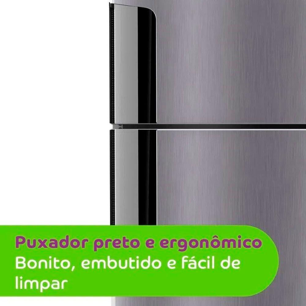 Geladeira Crm44 386 Litros Frost Free Duplex Consul Inox 220v