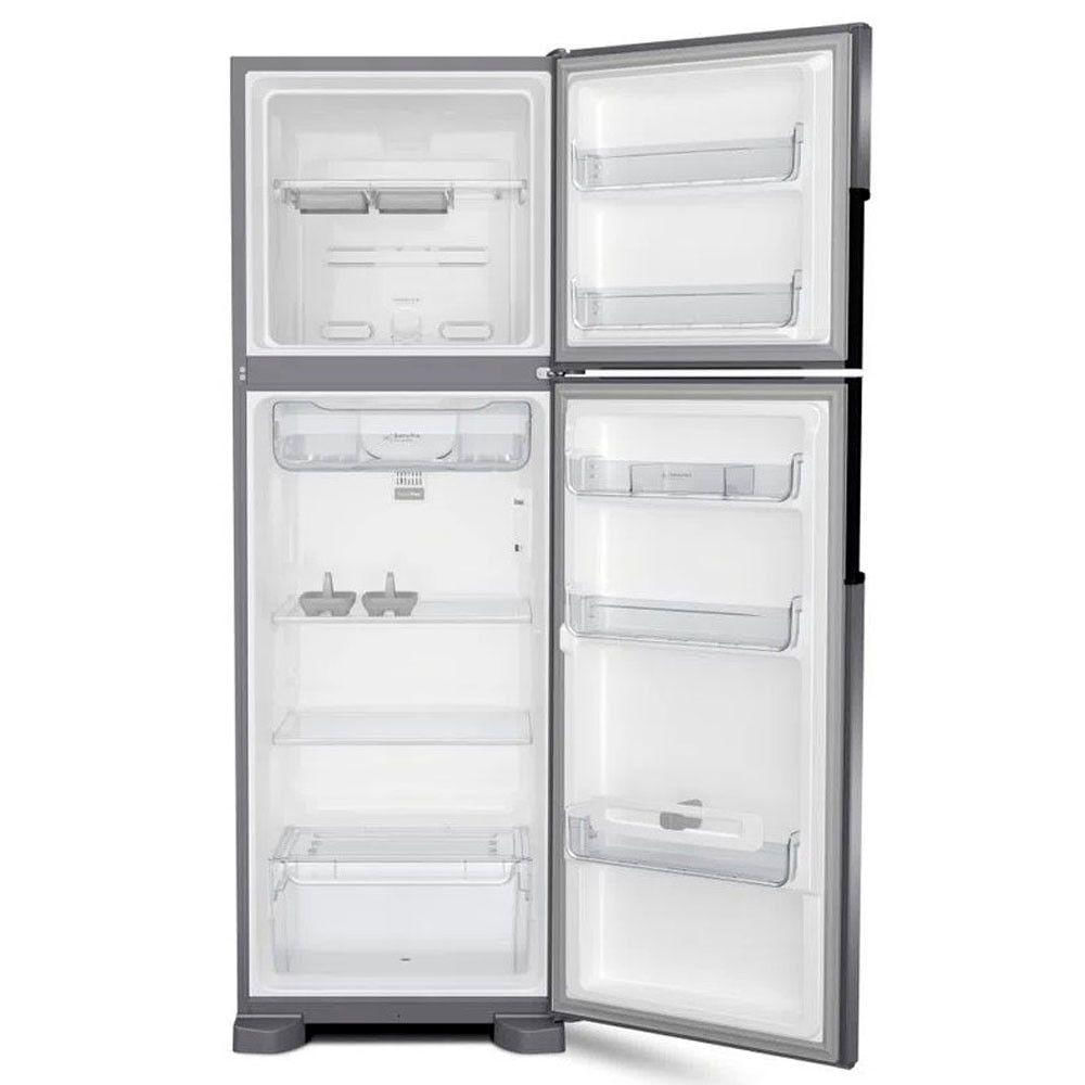 Geladeira Crm44 386 Litros Frost Free Duplex Consul Inox 220v