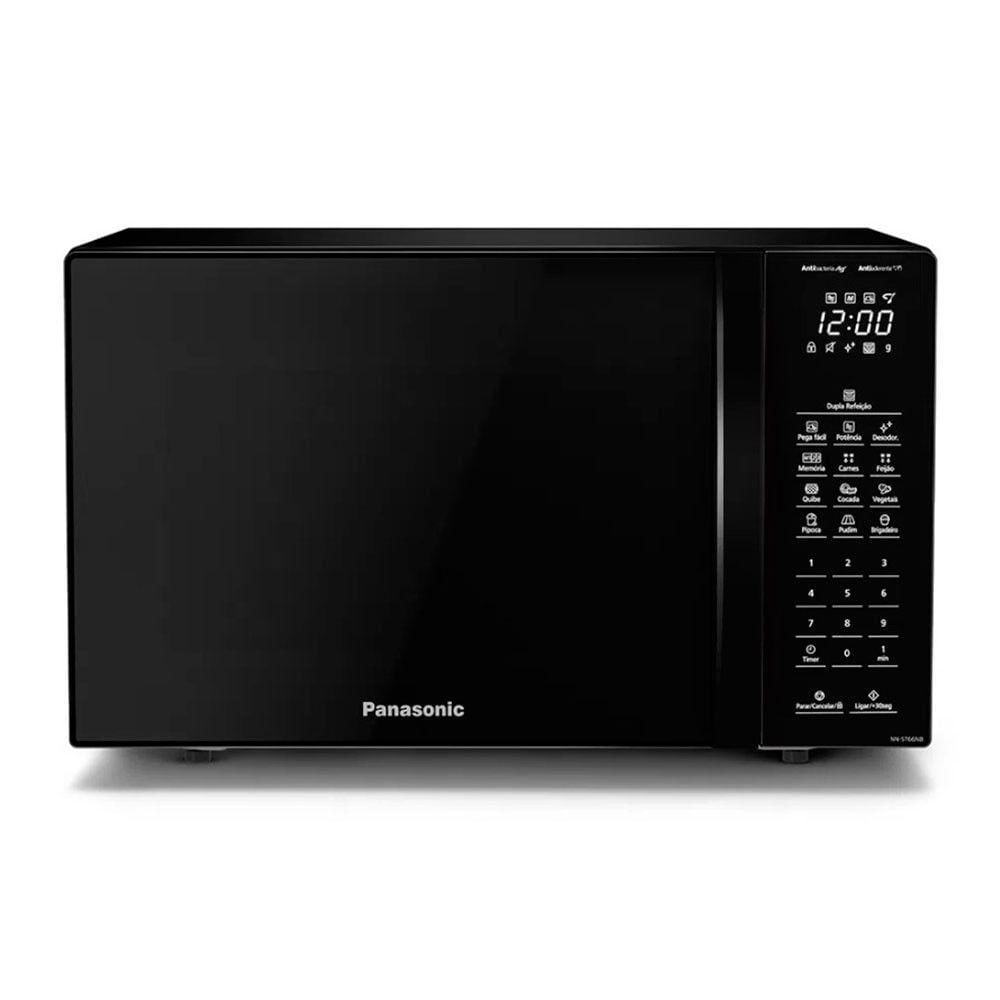 Forno Micro-ondas 34L 900w Nn-st66nbru Panasonic Preto 220v