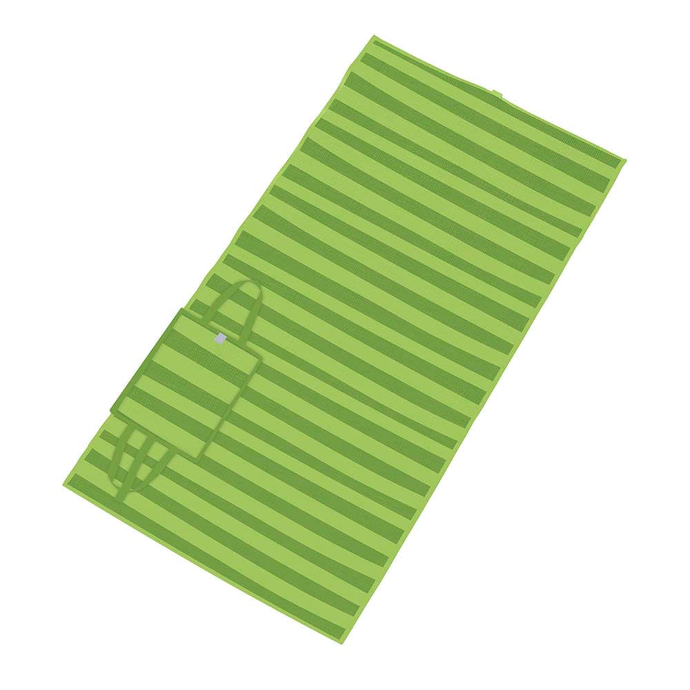 Esteira de Praia Dobrável em Polipropileno 1,80m x 90cm - Verde