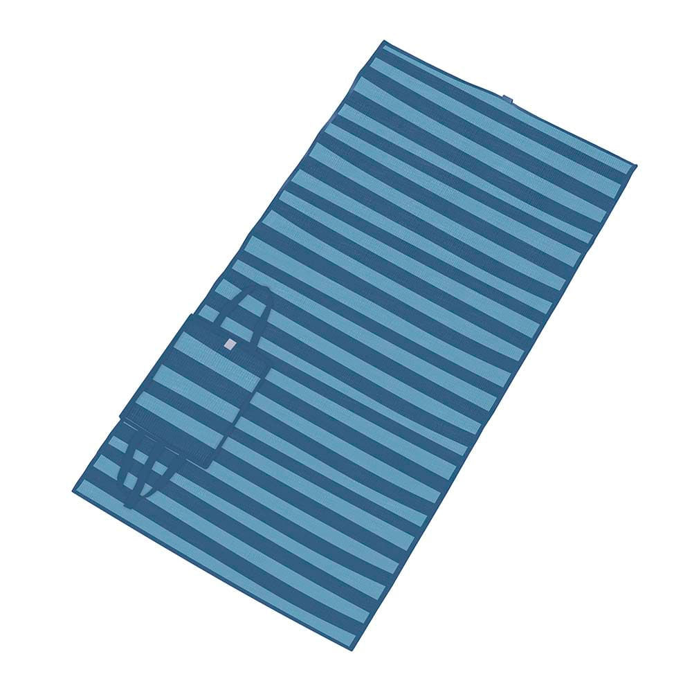 Esteira de Praia Dobrável em Polipropileno 1,80m x 90cm - Azul