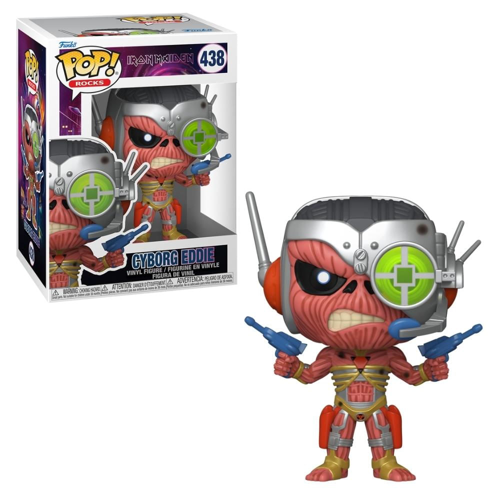 Boneco Funko Pop! Rocks Iron Maiden - Cyborg Eddie