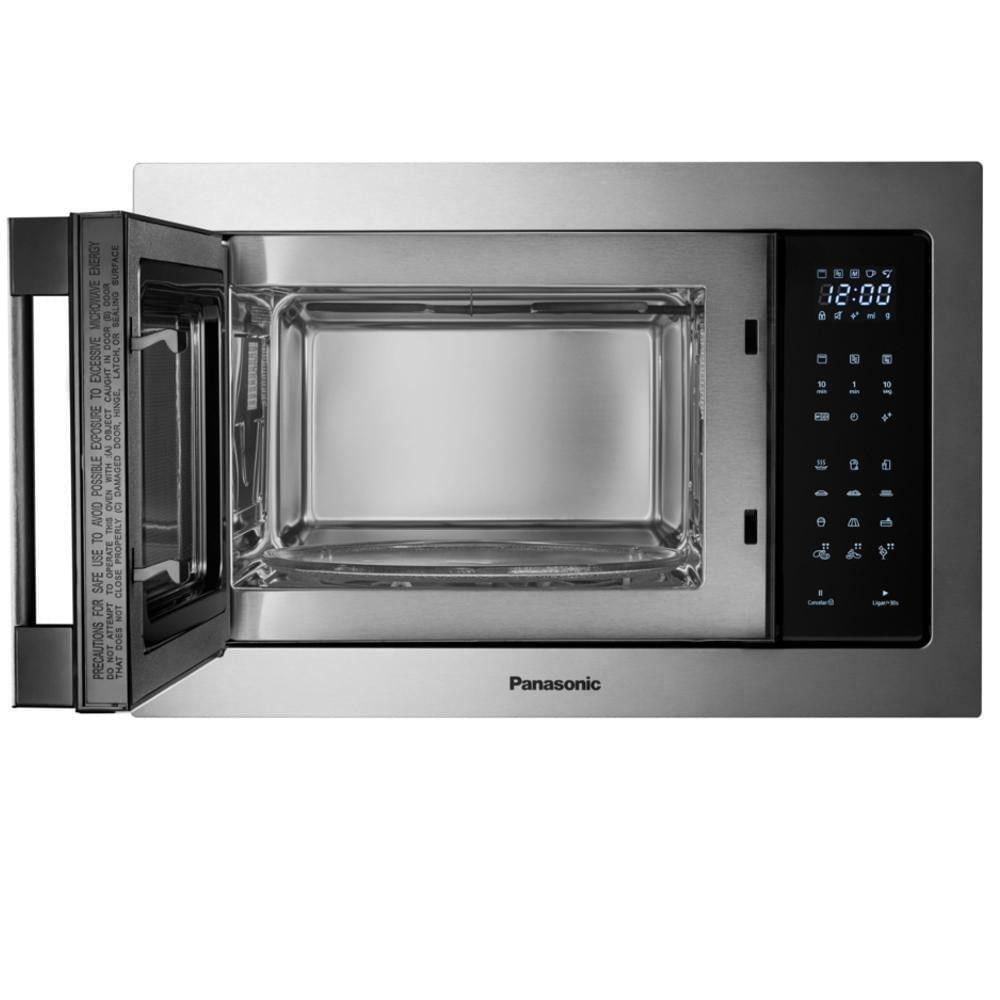 Micro-ondas De Embutir Panasonic 30 Litros Inox 220v Nn-gb68hsruk