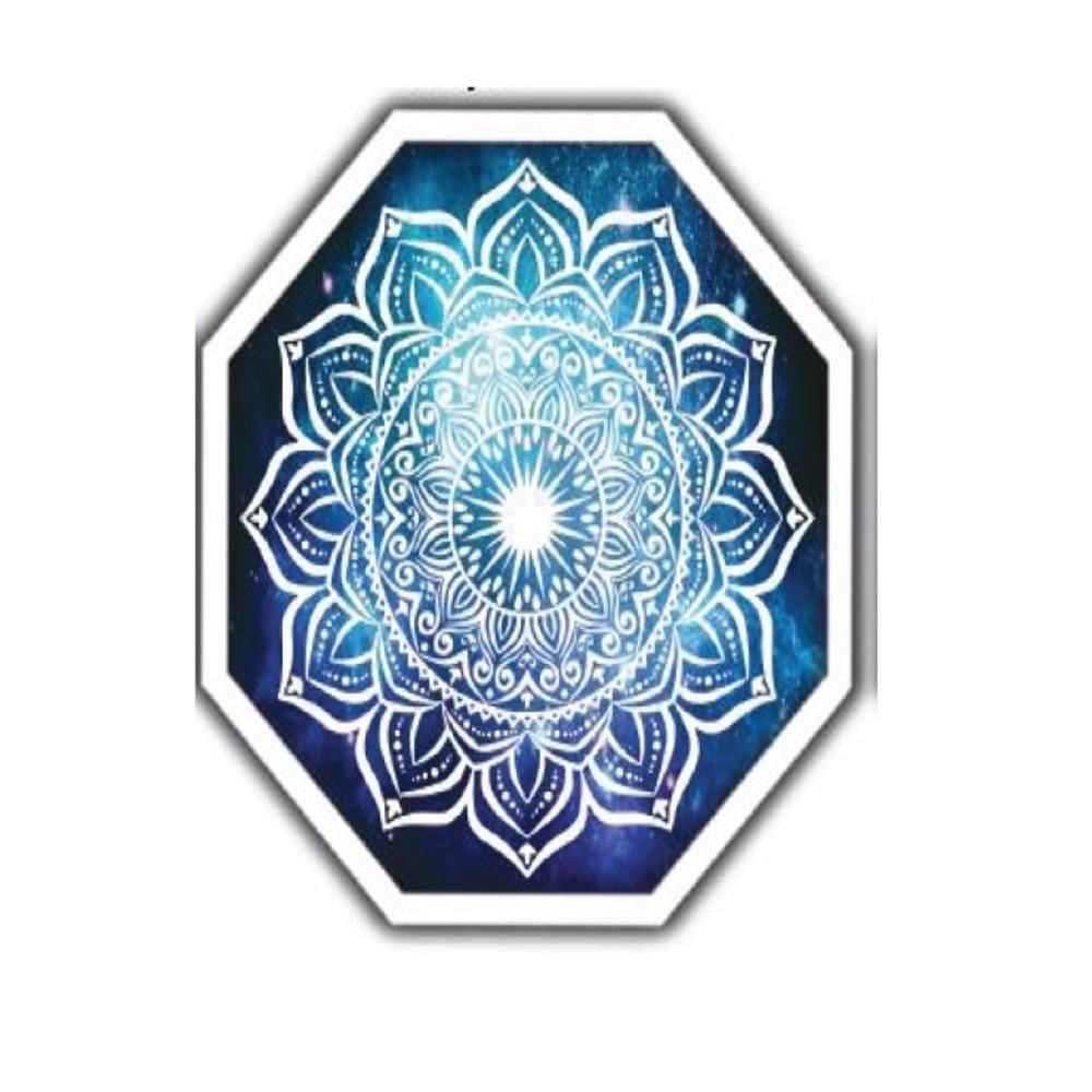 Quadro Mandala Arvore Da Vida Placa Decorativa Mdf Oitavado 30cm