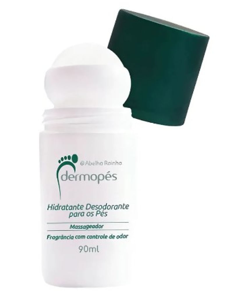 Hidratante Desodorante P Pés Dermopes Rollon 90Ml (2073)