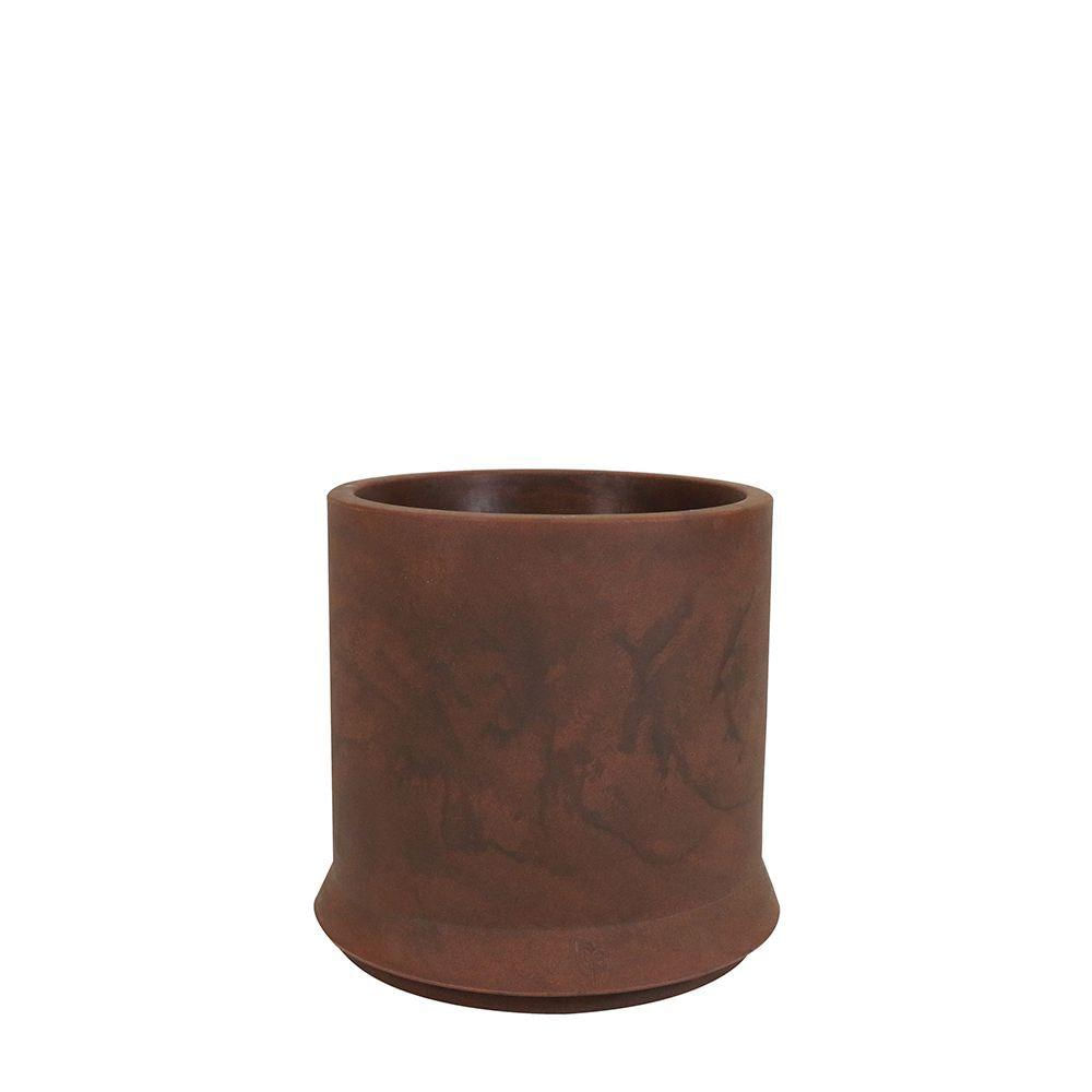 Vaso Vitória-régia 36 X 33 Cm Cor 09 - Antique Rusty