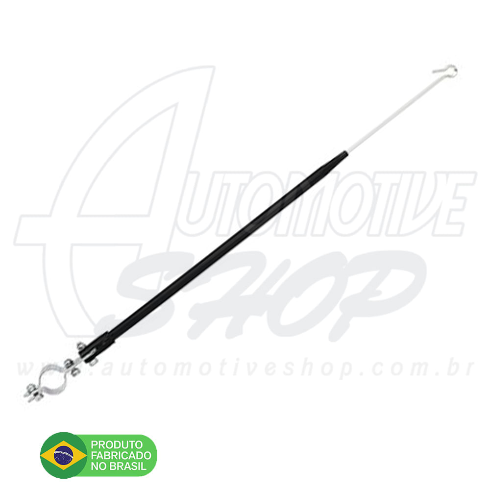 Antena Corta Pipa Moto Retrátil Retrovsr Aço Inox Prto M1APT